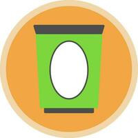 Dustbin Vector Icon Design