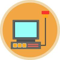 Ultrasound machine Vector Icon Design