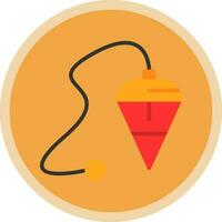 Plumb bob Vector Icon Design