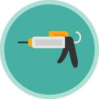 Caulk gun Vector Icon Design