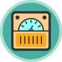 Meter Vector Icon Design