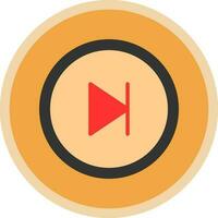Skip Vector Icon Design