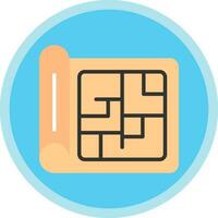Blueprint Vector Icon Design