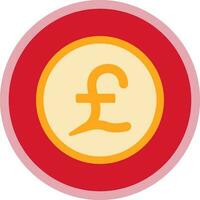 Pound Vector Icon Design