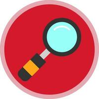 Magnifying Glass Vector Icon Design