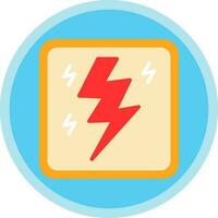 Lightning Bolt Vector Icon Design