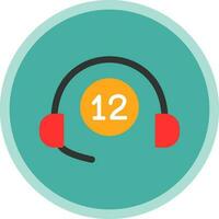Helpline Vector Icon Design