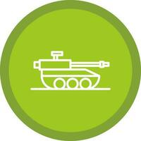 Tank Vector Icon Design