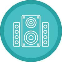 Speaker Vector Icon Design