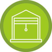 Garage Vector Icon Design