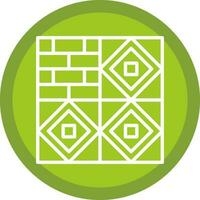 Tiles in Wales Vector Icon Design