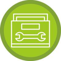 Spanner Vector Icon Design