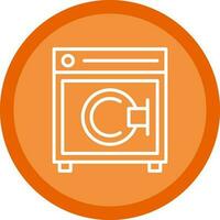 Dry Machine Vector Icon Design