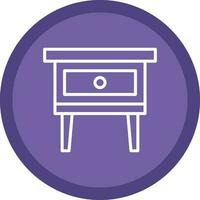 Night Stand Vector Icon Design