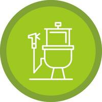 diseño de icono de vector de baño