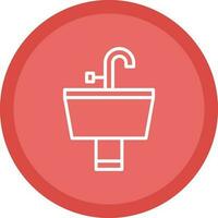 Sink Vector Icon Design