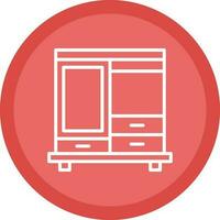 Wardrobe Vector Icon Design