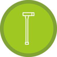 Walking stick Vector Icon Design