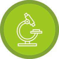 diseño de icono de vector de microscopio