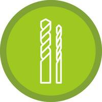 Drill tip Vector Icon Design