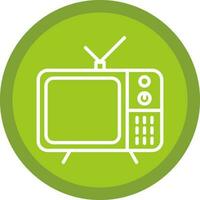 Television Vector Icon Design