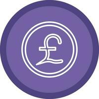 Pound Vector Icon Design