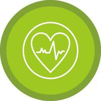 Heartbeat Vector Icon Design