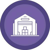 Warehouse Vector Icon Design