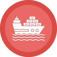 Ship Vector Icon Design