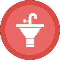 Bathroom Sink Vector Icon Design