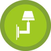 Wall Light Vector Icon Design