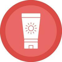 Sun block Vector Icon Design