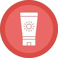 Sun block Vector Icon Design