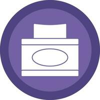 Tissue box Vector Icon Design