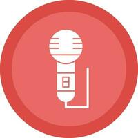 Mic Vector Icon Design