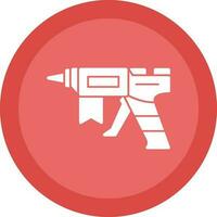 Glue gun Vector Icon Design