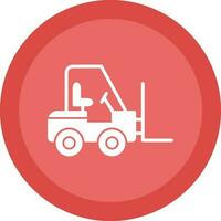 Forklift Vector Icon Design