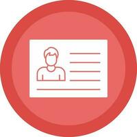 Identification Vector Icon Design