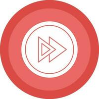 Fast Forward Vector Icon Design