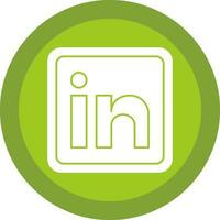 Linkedin Vector Icon Design