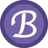 Letter B Vector Icon Design