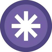 Asterisk Vector Icon Design