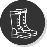 Boot Vector Icon Design