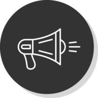 Megaphone Vector Icon Design