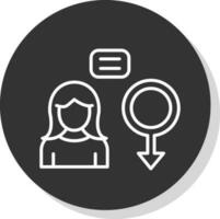 Gender equality Vector Icon Design