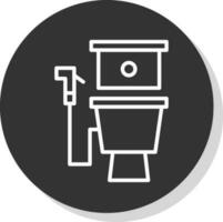 Toilet Vector Icon Design