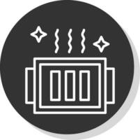 Radiator Vector Icon Design