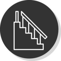 Stair Vector Icon Design