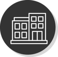 Hospital building Vector Icon Design