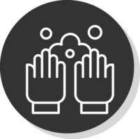 Hand wash Vector Icon Design